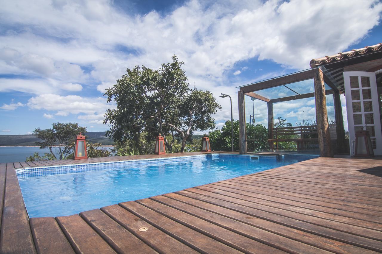 Hotel Pousada Lagoa Azul Marina Capitólio Exterior foto